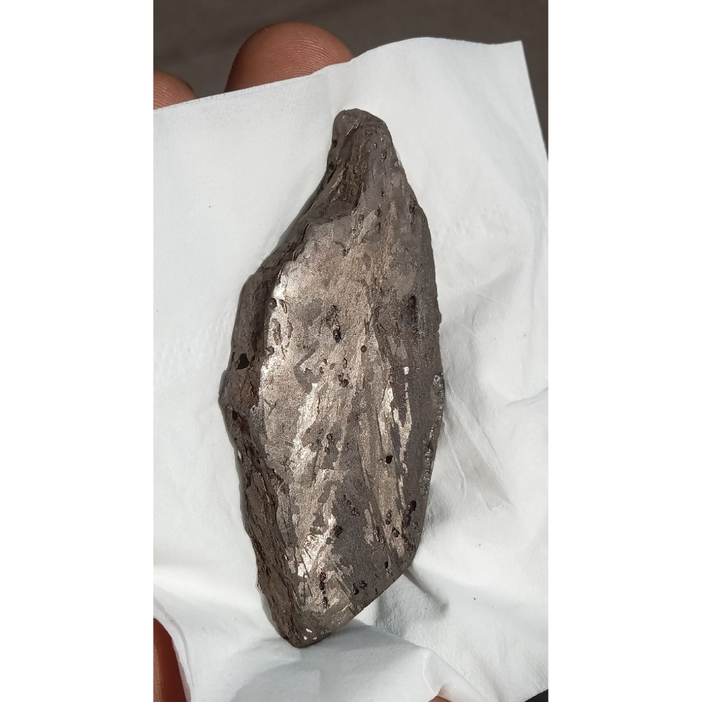 specimen iron meteorite batu wesiAji