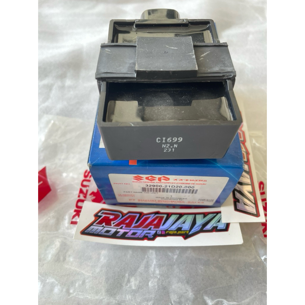 Cdi pengapian suzuki satria 2t 2tak 2 tak lumba ru 120 original sgp baru