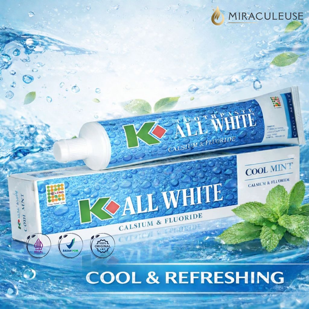 K - All White Toothpaste | Pasta Gigi K LINK All White ORIGINAL