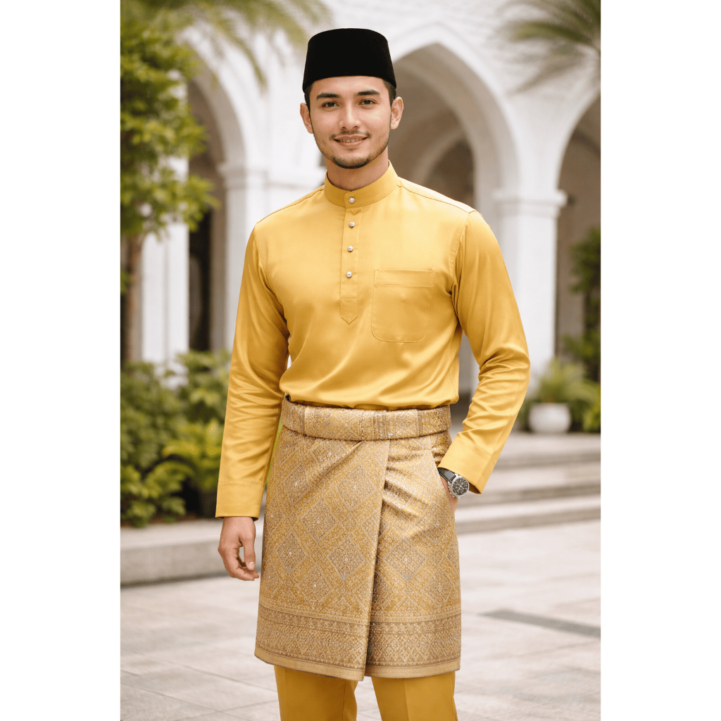 KOKO AKAD NIKAH BAJU MELAYU Plus SONGKET & PECI