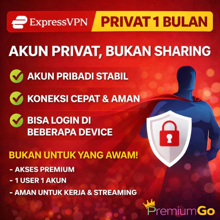 VPN Express | ExpressVPN Akun Privat Original