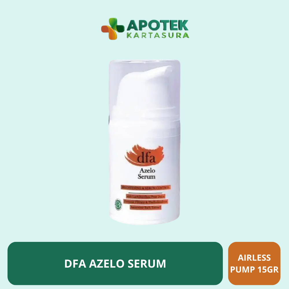 DFA Azelo Serum Airless Pump 15gr - Perawatan Wajah Berjerawat