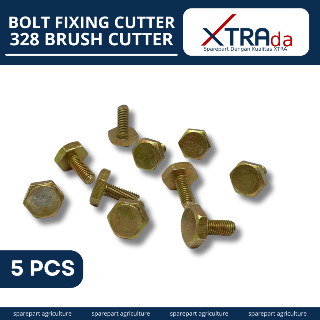 Mur Pisau Mesin Potong Rumput 328 Baut Pisau 328 Cutter Fixing Bolt BG328 / Nut BG328