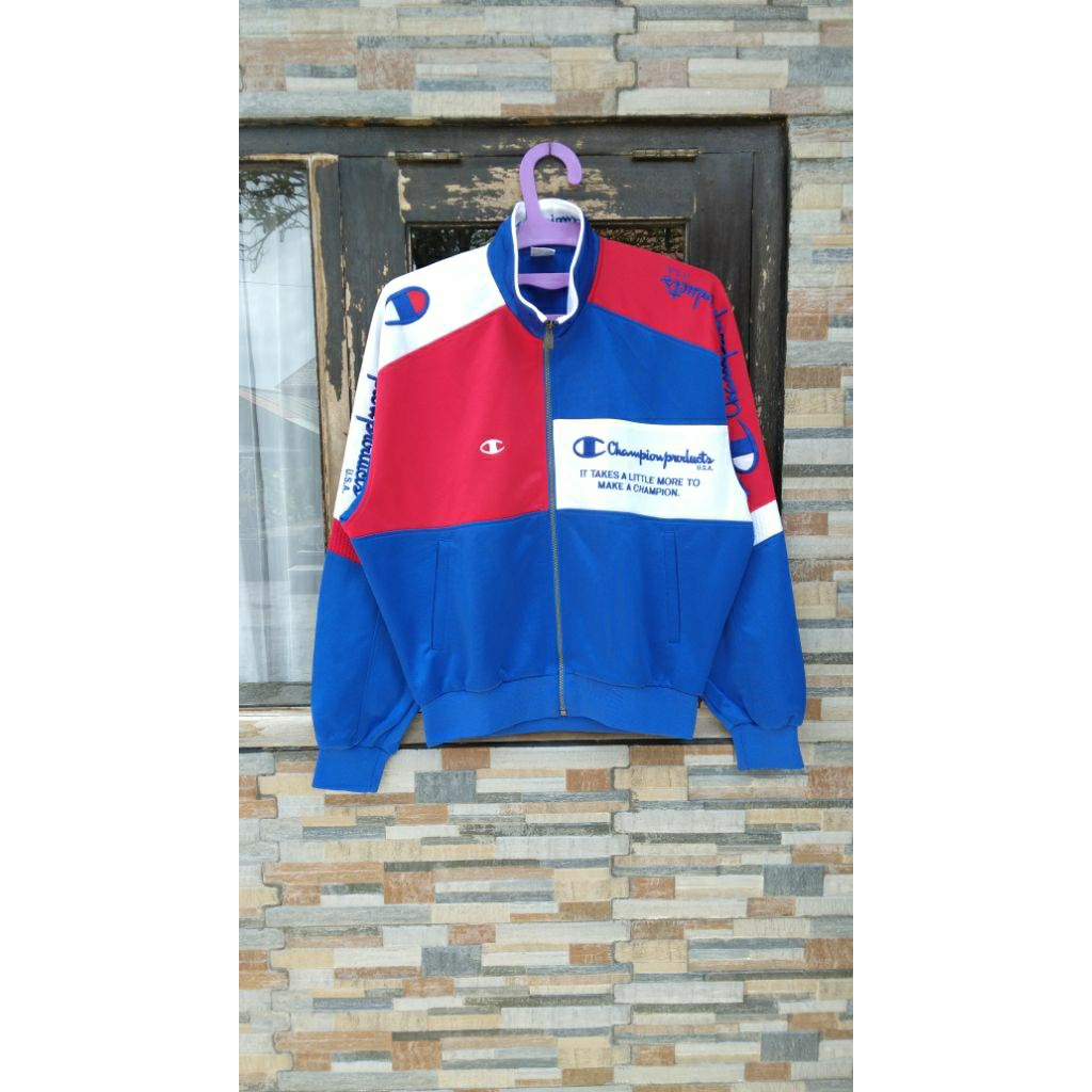 Tracktop vintage boxy colorblock