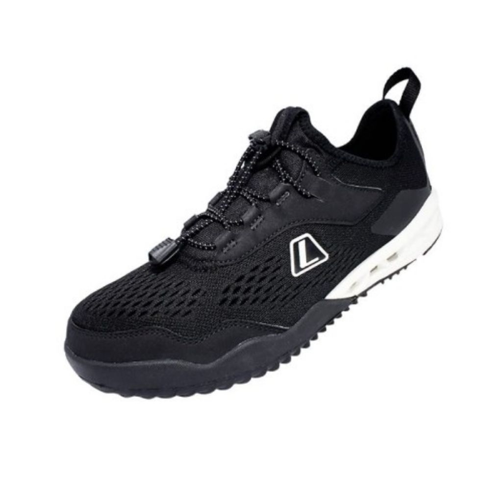 Sepatu League Hitam Aquanos U Outdoor Shoes Hiking Cowo Cewe Unisex Olahraga Pria Wanita Original