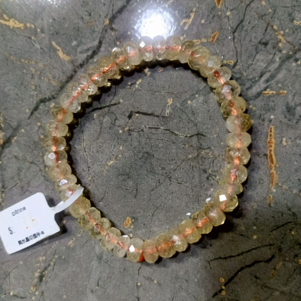 GELANG NATURAL CITRINE