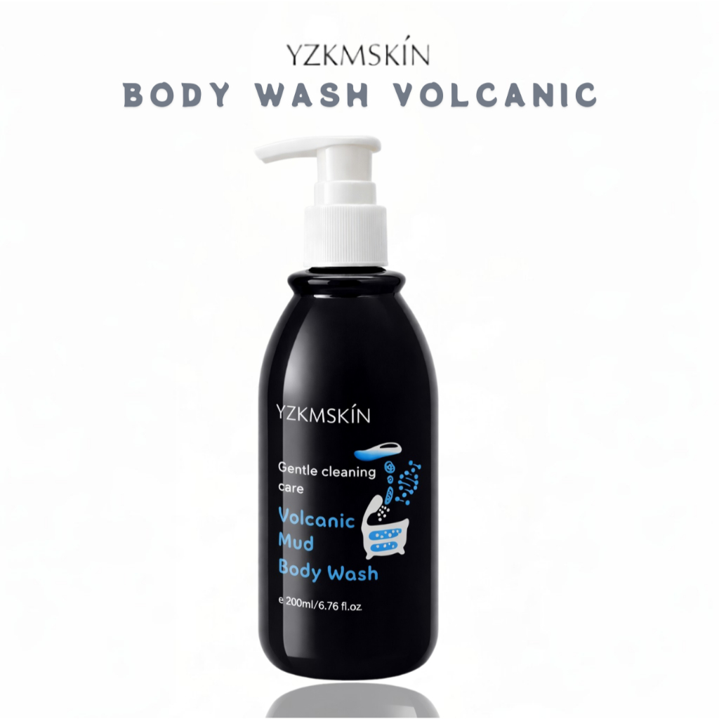 YZKMSKIN - Body Lotion + Sabun Mandi Lumpur Vulkanik Body Wash