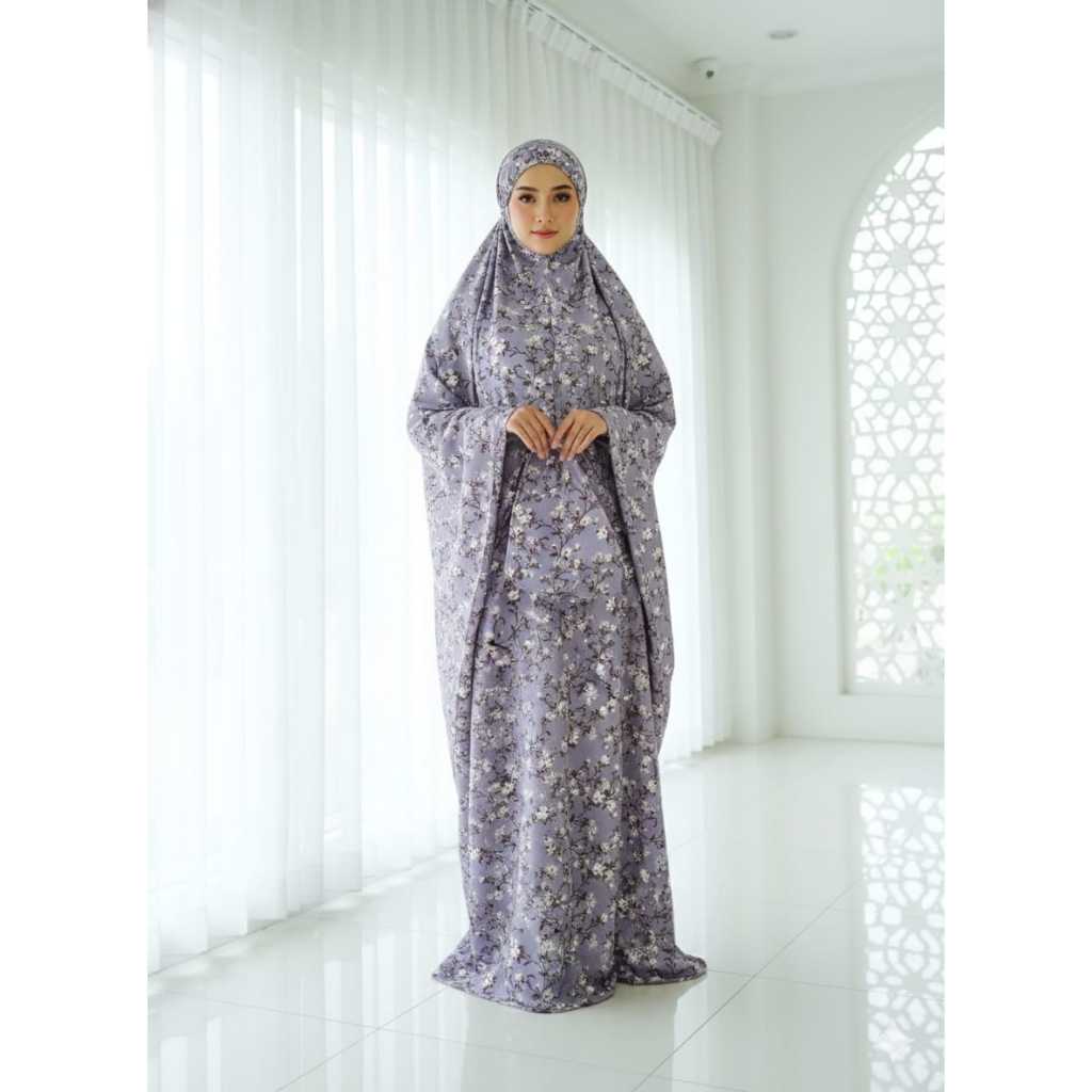 mukena motif dewasa standart//mukena traveling katun motif  dewasa