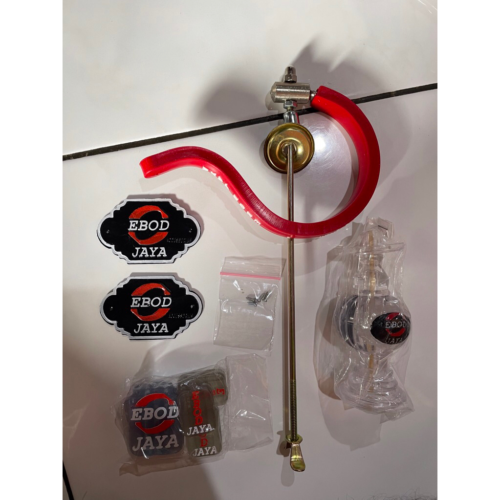 Variasi Aksesoris Logo Pion Gantungan Emblem Sangkar Kotak Ebod Jaya Original Asli