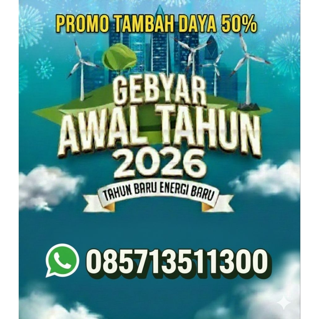 Voucher tambah daya PLN Promo