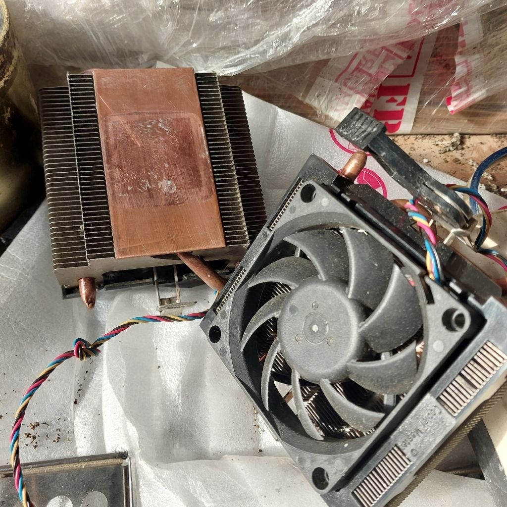 HSF Tembaga Ori AMD Cocok Ryzen AM5 AM4 AM3+ FM2+