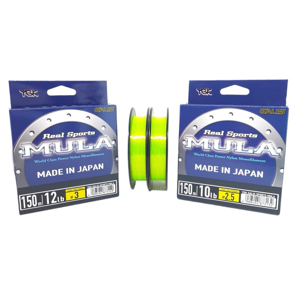 Senar YGK MULA 150M 6Lb, 8Lb, 10Lb, 12Lb, 14Lb