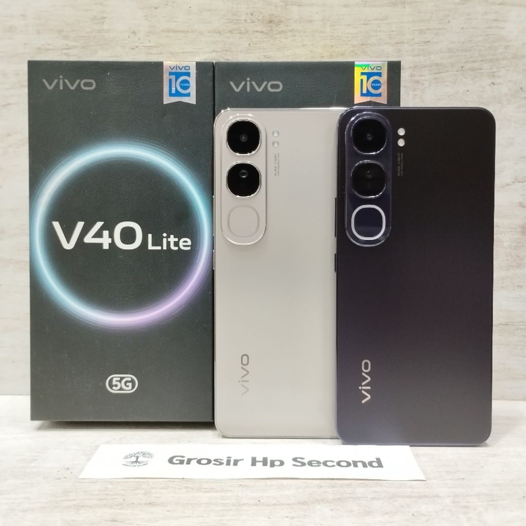 VIVO V40 LITE 5G 12/512GB 8/256GB HP SECOND BEKAS FULLSET