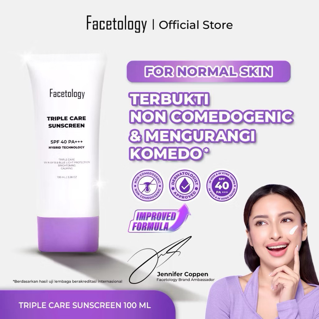Sunscreen facetology