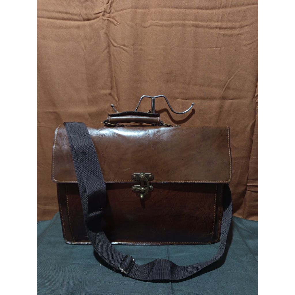 Tas Kerja Tas Laptop JyNaeki Kulit Asli second ori