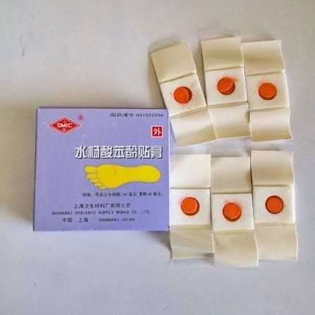 Salicylic Acid Phenol Plasters Plaster Plester Kutil Kutilan Mata Ikan