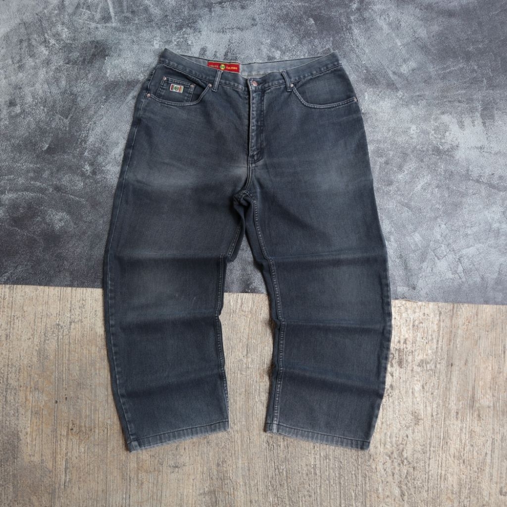 vintage baggy pants cross colours