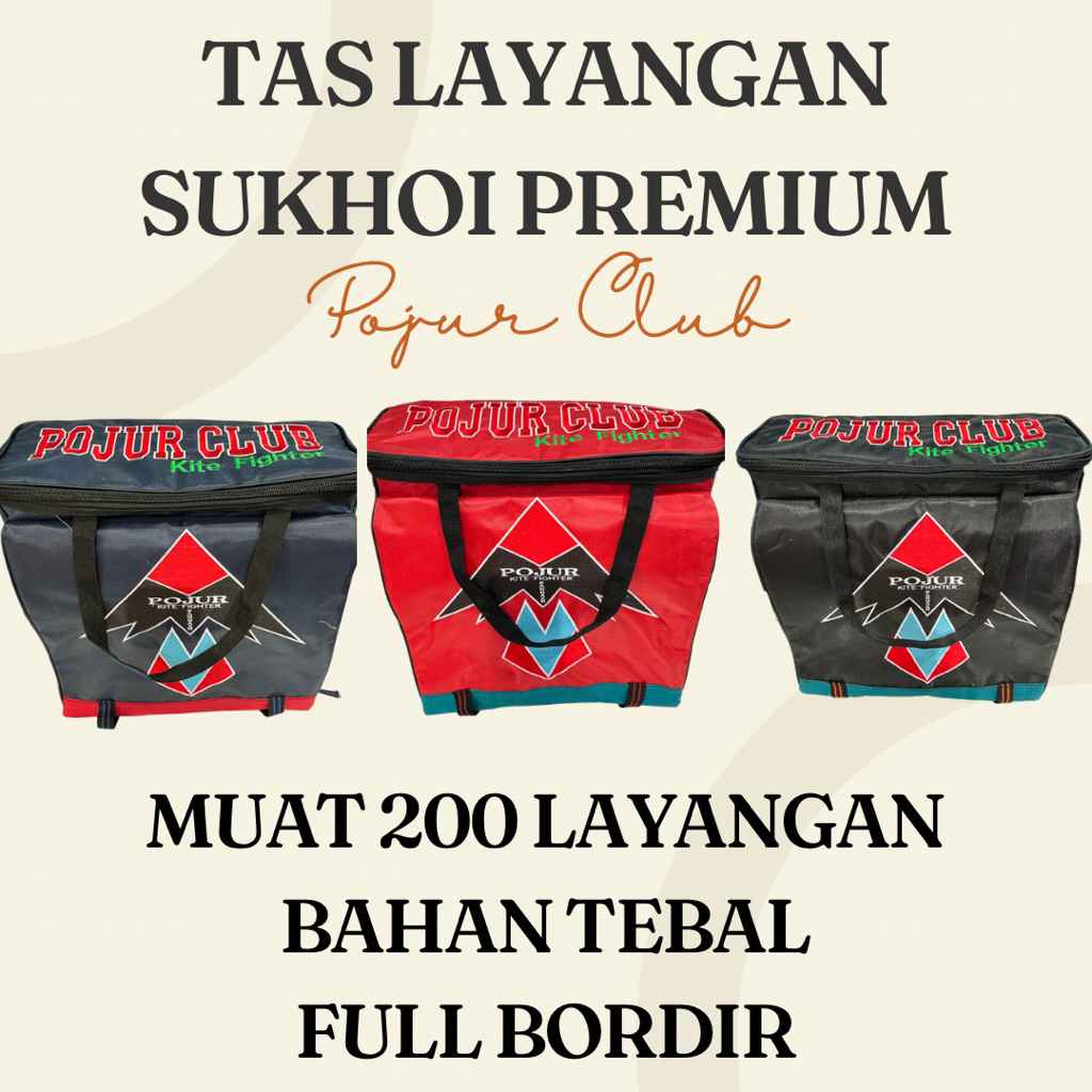 Tas Layangan Sukhoi Premium Tebal