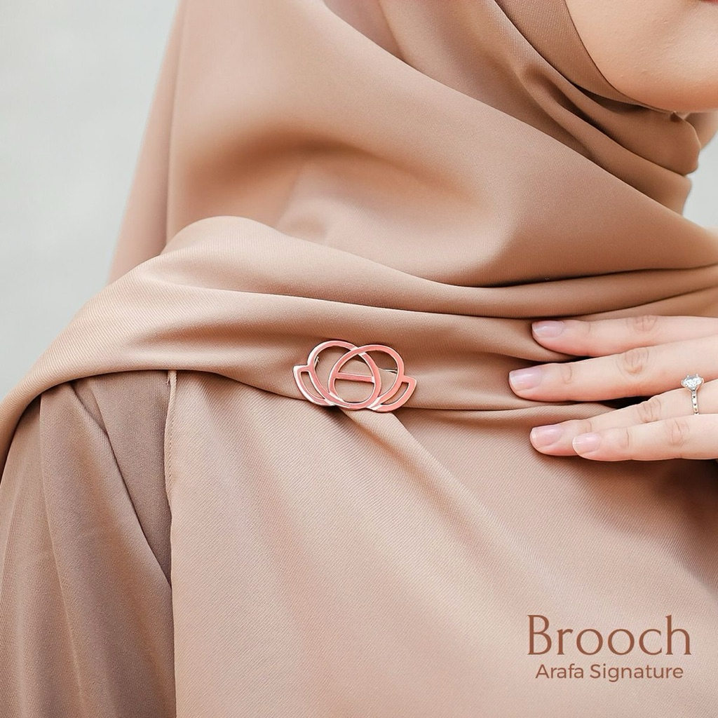 Arafa Signature Brooch by Arafa Hijab