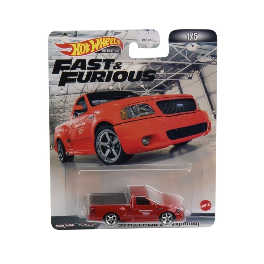 HOT WHEELS PREMIUM FAST & FURIOUS 99 FORD F-150 SVT LIGHTNING