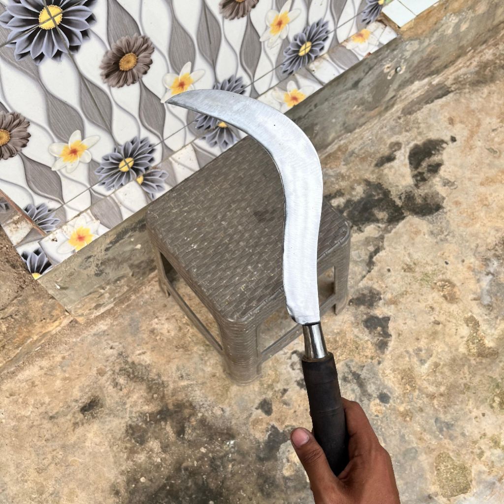 pelong mini untuk tebas tebu ranting kayu  multifungsi baja per sempuh dan tempa