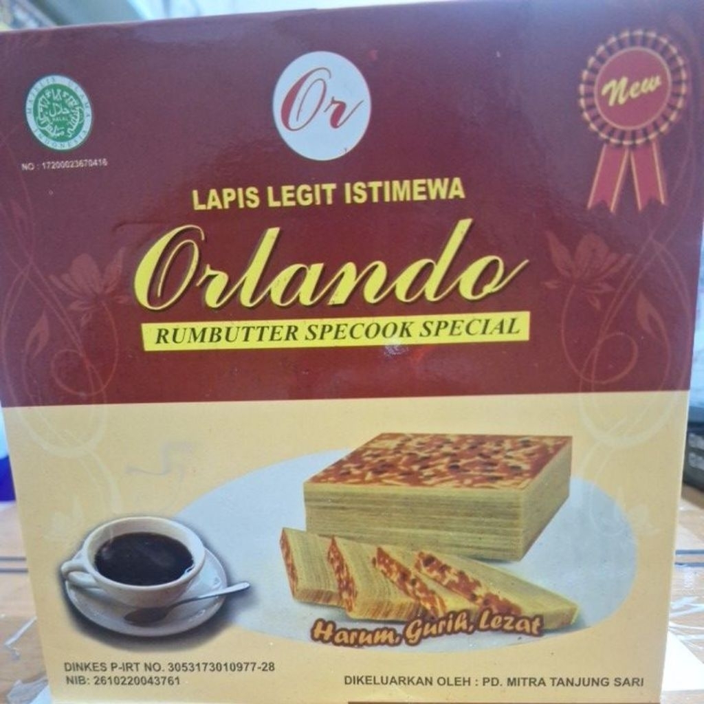Lapis Legit Istimewa ORLANDO