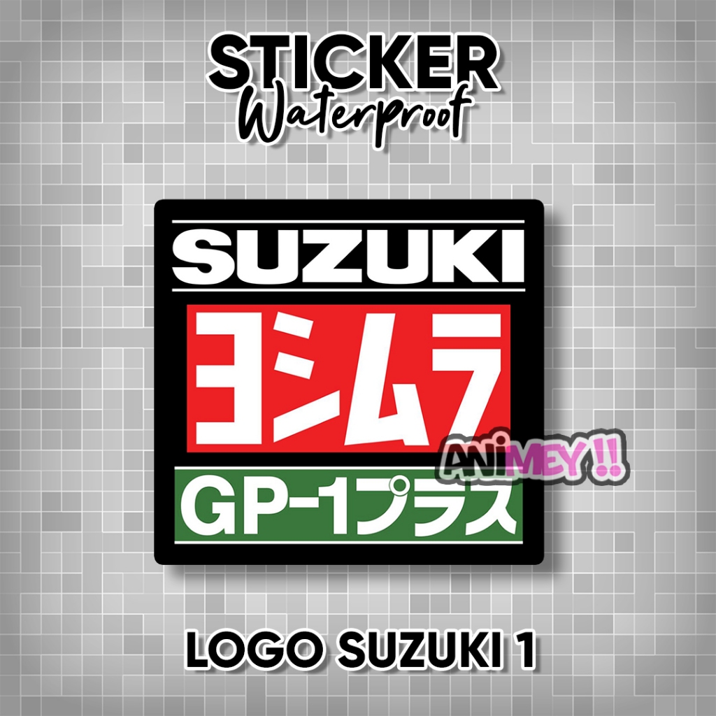 Stiker Logo Suzuki / Sticker Logo Suzuki Waterproof