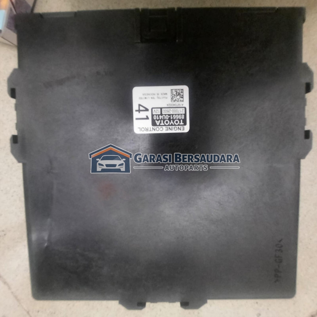 Ecu Engine Control Komputer Toyota All New Yaris Vios 89661-0U410 Original