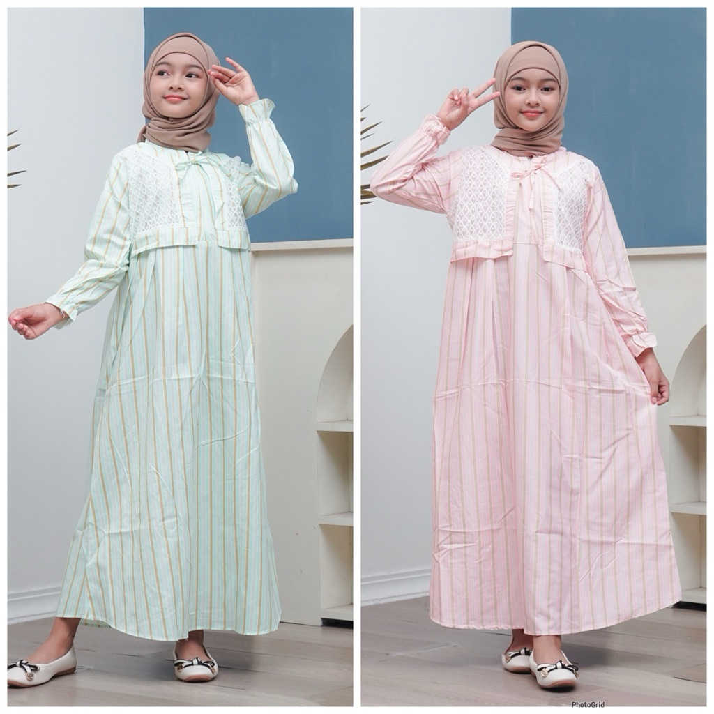 [PAKET HEMAT] Gamis Anak Tanggung Gamis Lebaran 2026 Remaja Gamis Anak Perempuan 5-14 Tahun Gamis An