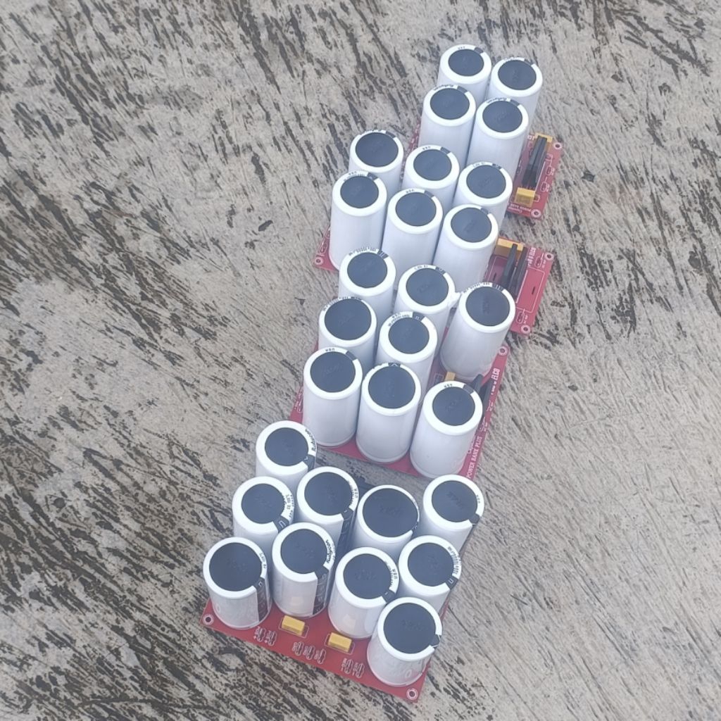 PSU lengkap Rubicon USR putih 100 volt 10.000 uf 4 elco, 6 elco, 8 elco dan 10 elco PCB merah kualit