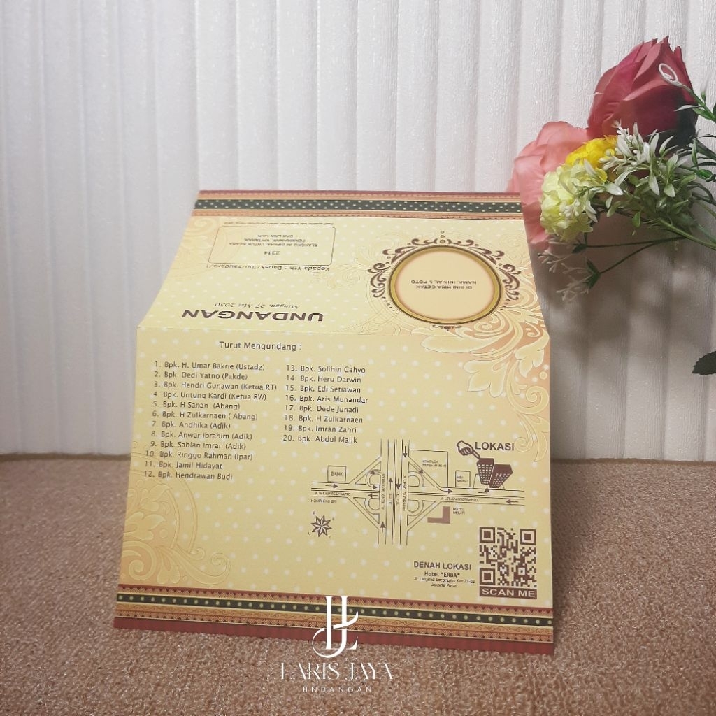Erba 2314 - Undangan Pernikahan / Undangan Khitan