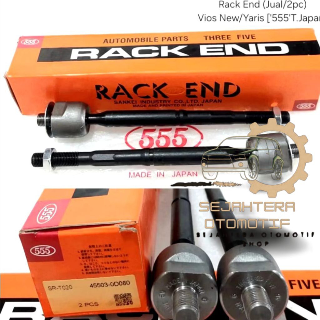 RACK END ORIGINAL VIOS NEW/YARIS JAPAN 555