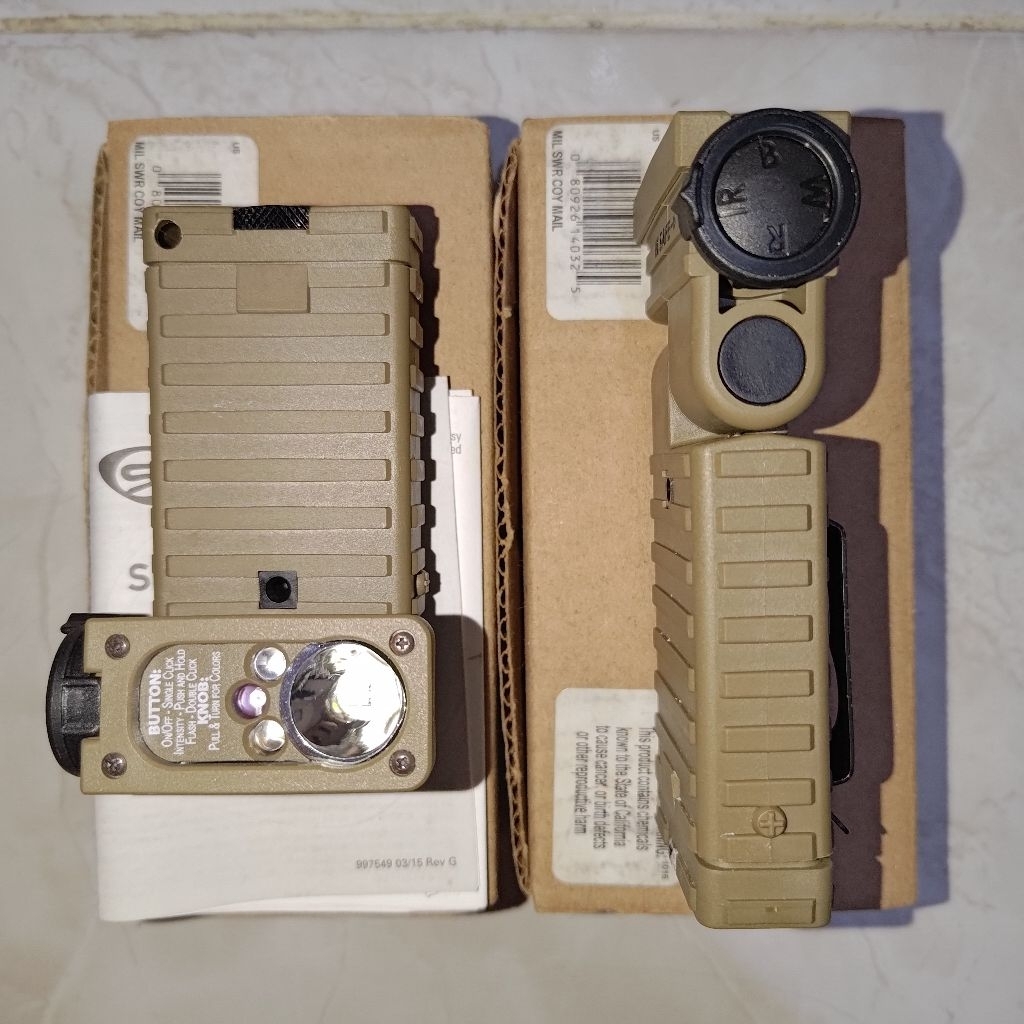 Senter streamlight sidewinder