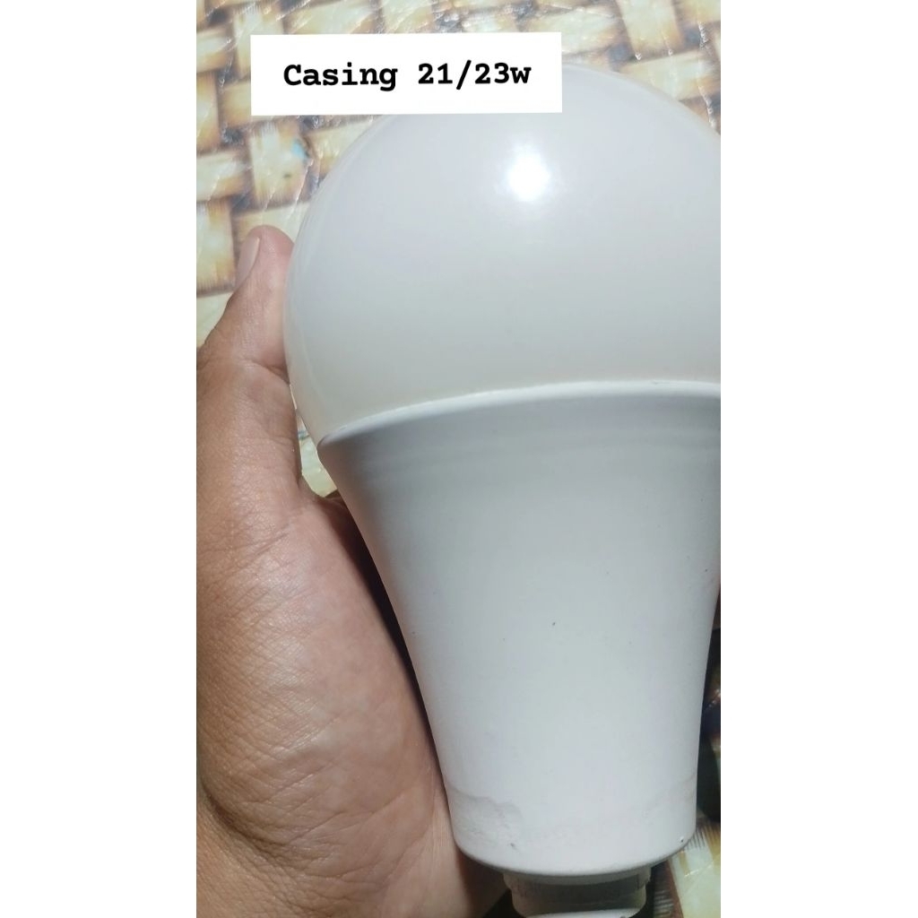 Lampu Led Off/Mati Retur Pabrik 23 Watt BULB Casing Putih Layak Rekondisi