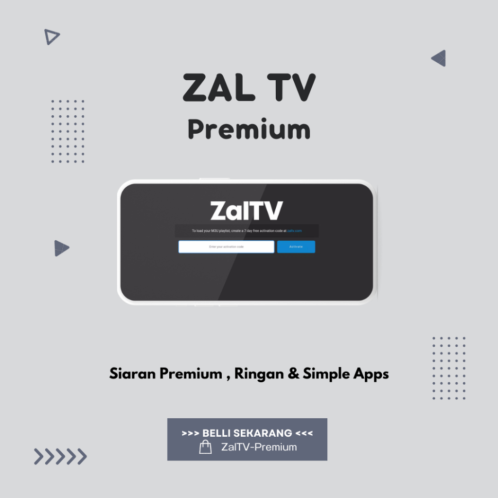 ZALTV PREMIUM OFFICIAL BERGARANSI 1 BULAN