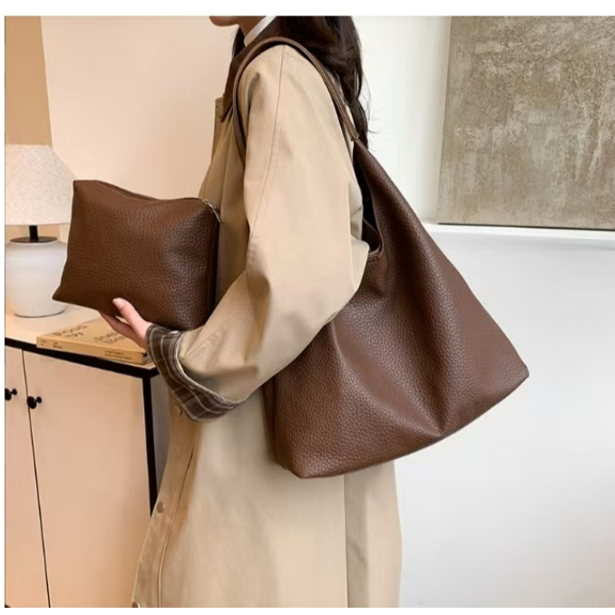 LOUI Tas wanita  hand bag besar kantor muat banyak women bag kekinian branded lokal kualitas premium