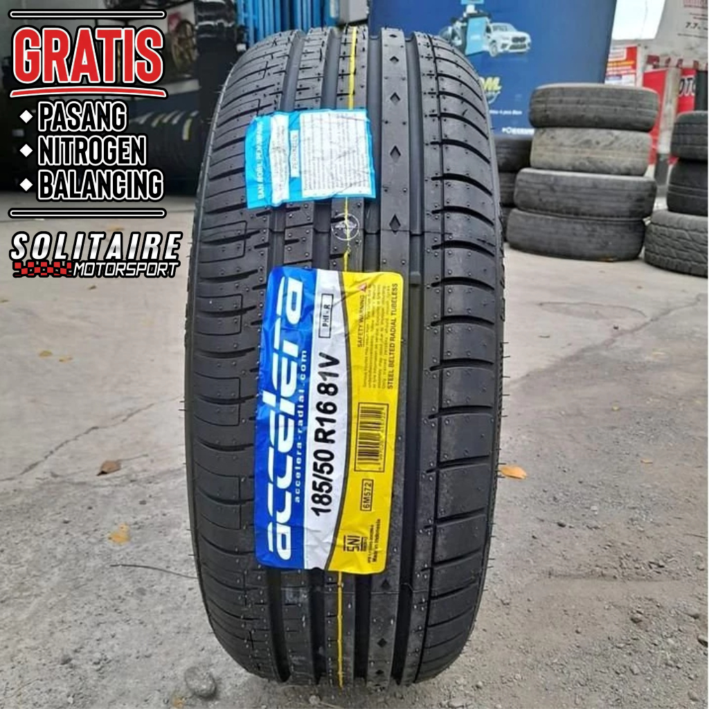 BAN ACCELERA PHI-R 185/50 R16 | BAN MOBIL TIPIS STANDAR HARIAN | BAN TUBLES 185 50 RING 16