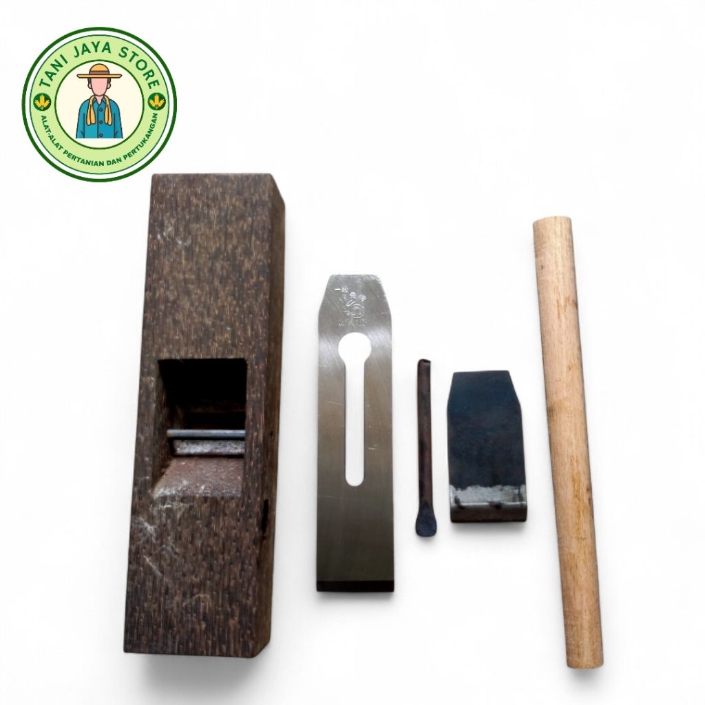 Set Serut Kayu Manual / Ketam Unduk / Alat Serut Kayu 25 cm