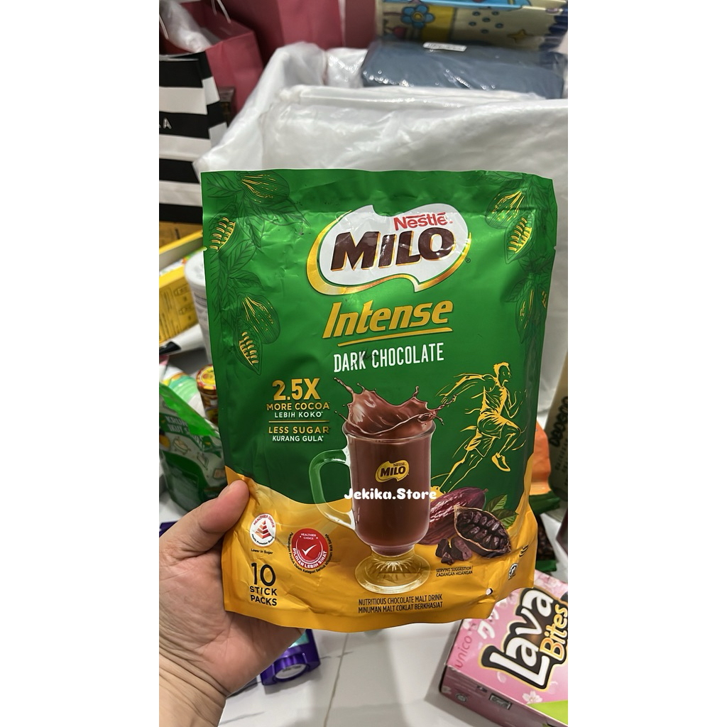 READY Milo Intense Dark Chocolate asli Malaysia