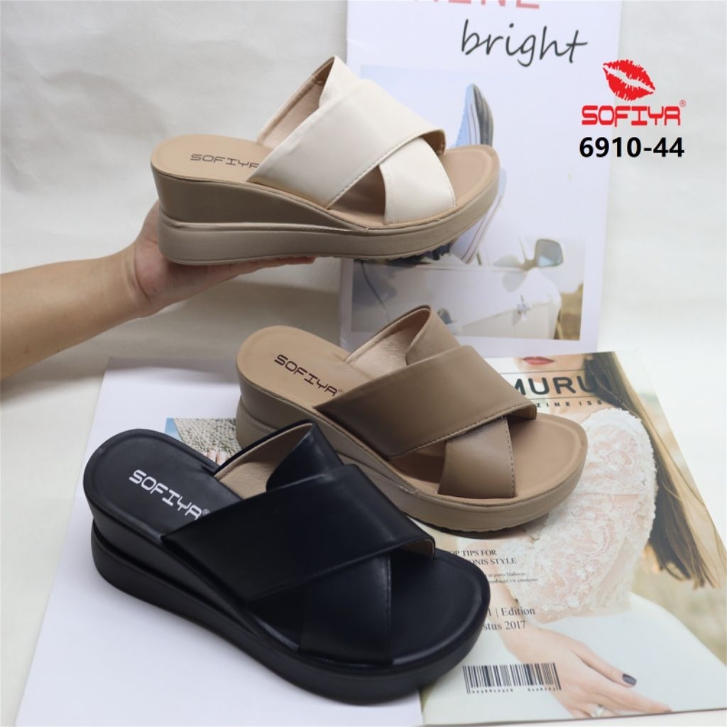 SANDAL WADJES SOFIYA 6910-44|SANDAL IMPORT WANITA ORIGINAL SOFIYA NYAMAN