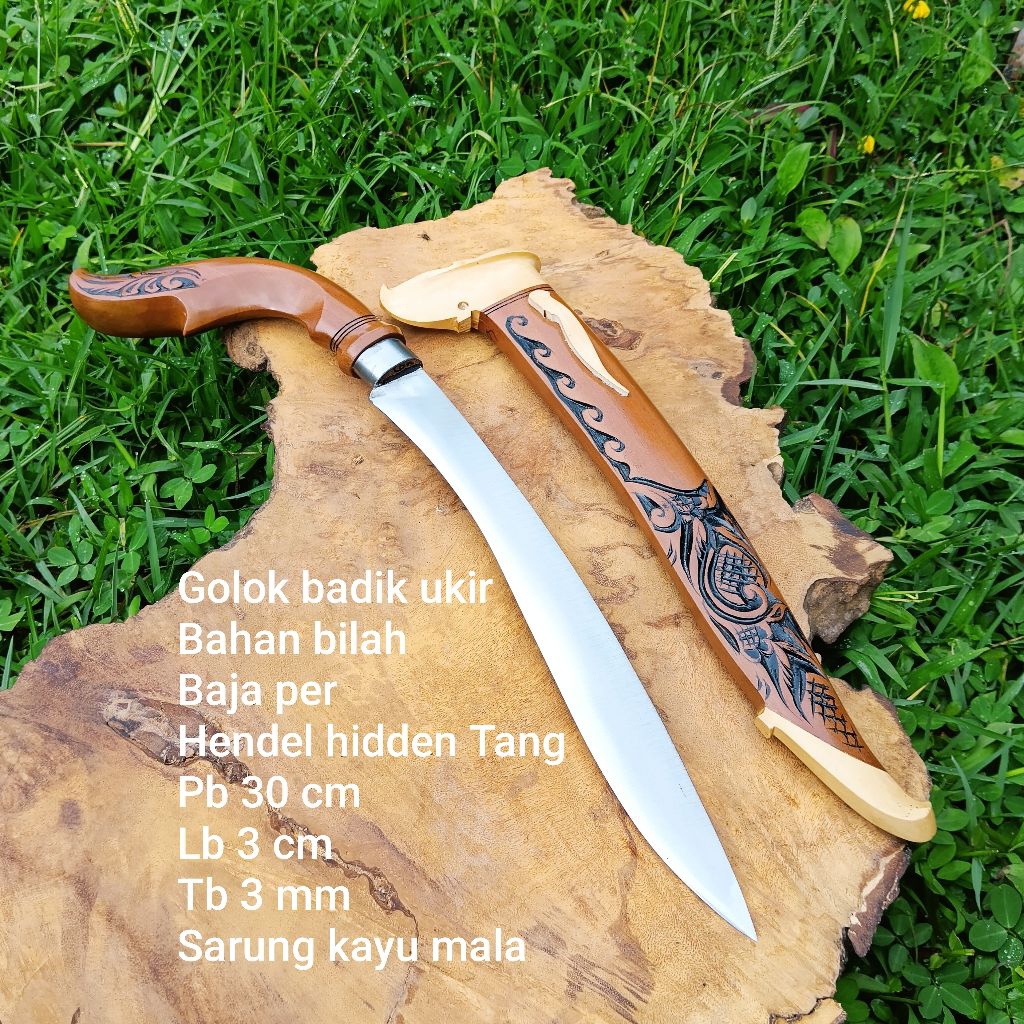 pisau berkebun tani Sumatera baja per