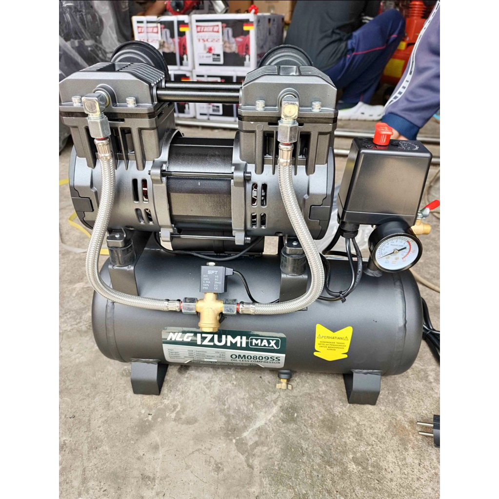 KOMPRESOR IZUMI MAX OILES 9liter / izumi max silent kompressor