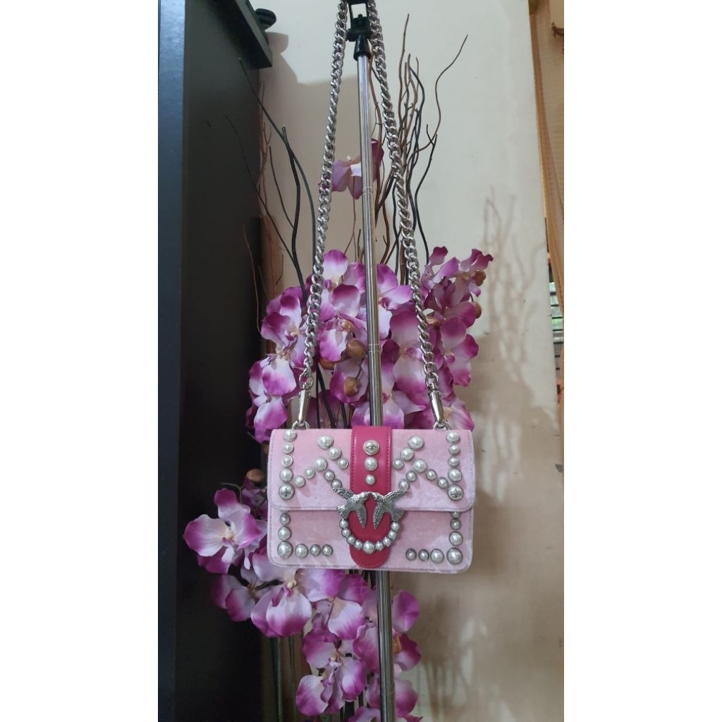 Tas Preloved Wanita Warna Pink