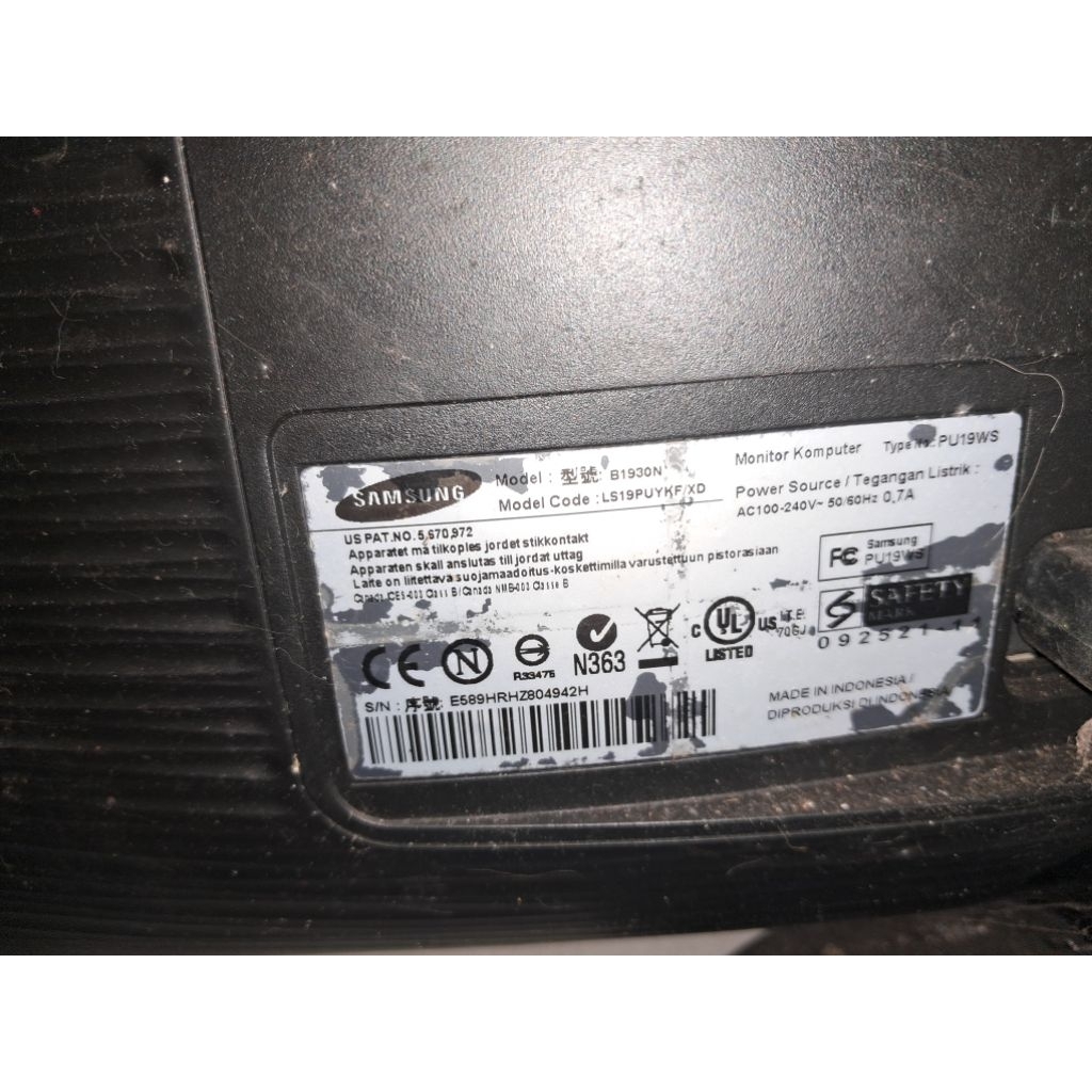 mainboard monitor Samsung B1930N