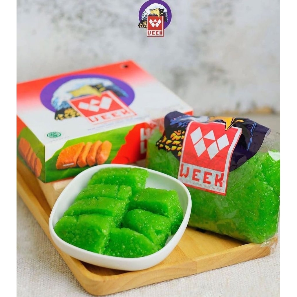 Wajik Week Salaman Hijau Pandan Original oleh oleh khas Magelang,wajik pandan wajik hijau wajik sala
