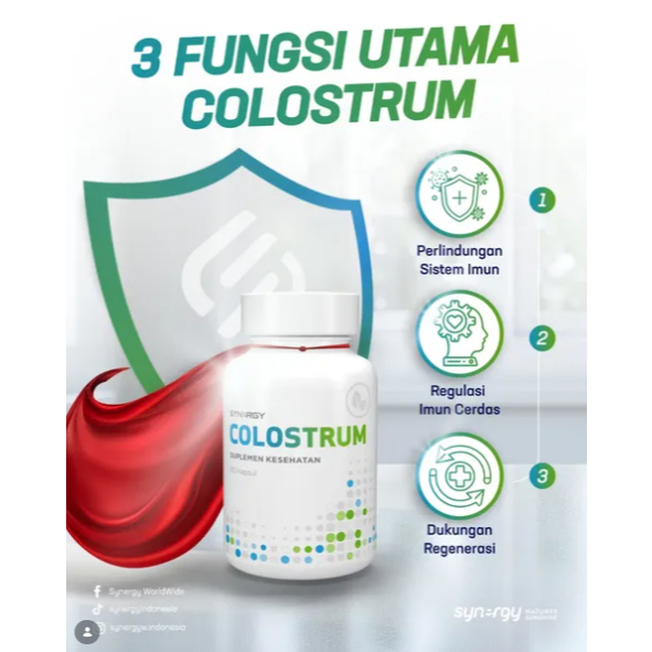 Bovine Colostrum Kapsul Imun COLOSTRUM Synergy