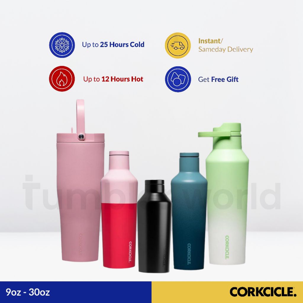 CORKCICLE Tumbler Canteen 9 - 16oz