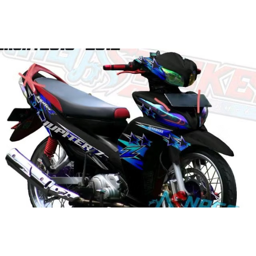 Decal Sticker Custom Jupiter Z Robot Full Body Bisa Request Desain