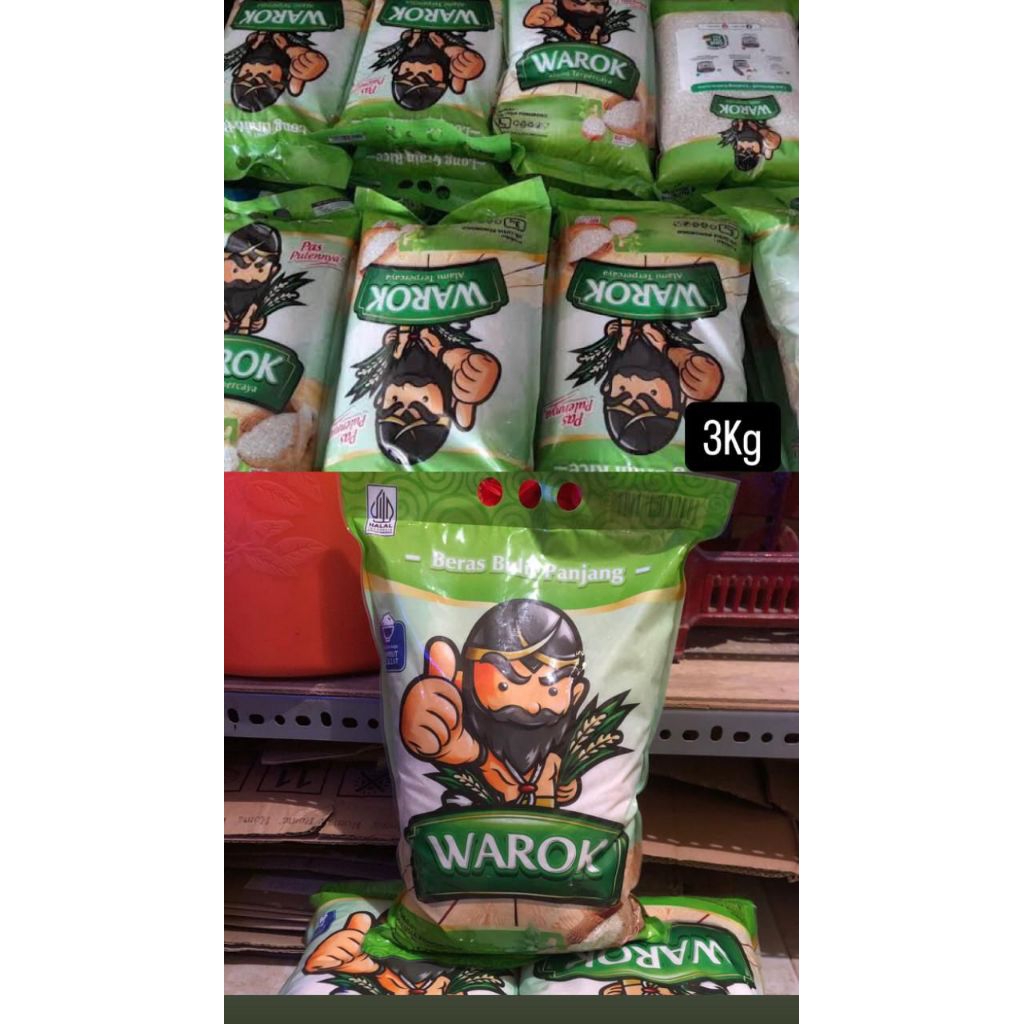 Beras Warok 3kg