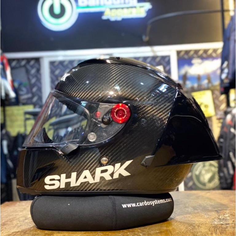 2nd Helm Full Face Shark Race R pro Helm Carbon Shark Helm Second Bekas Preloved Size XL